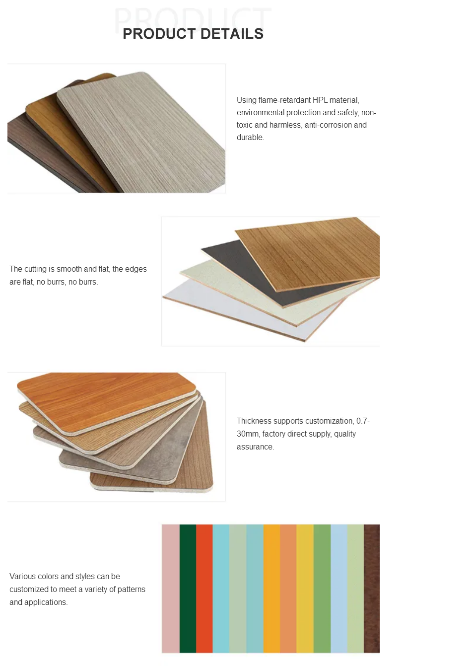 Wooden Sound Proof Class A Fireproof Decoration Wa Деревянный звуконепроницаемый класс огнеупорного украшения Wa