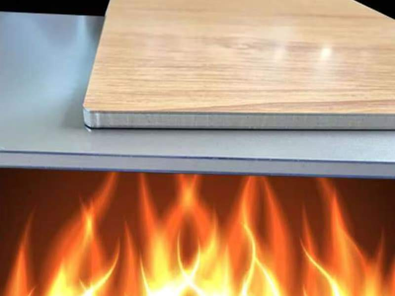 Fireproof Aluminum Composite Panel Огнестойкая алюминиевая композитная панель