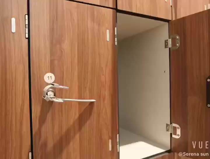 Высококачественный водонепроницаемый школьный шкафчик HPL Огнеупорный шкафчик для смены HPL