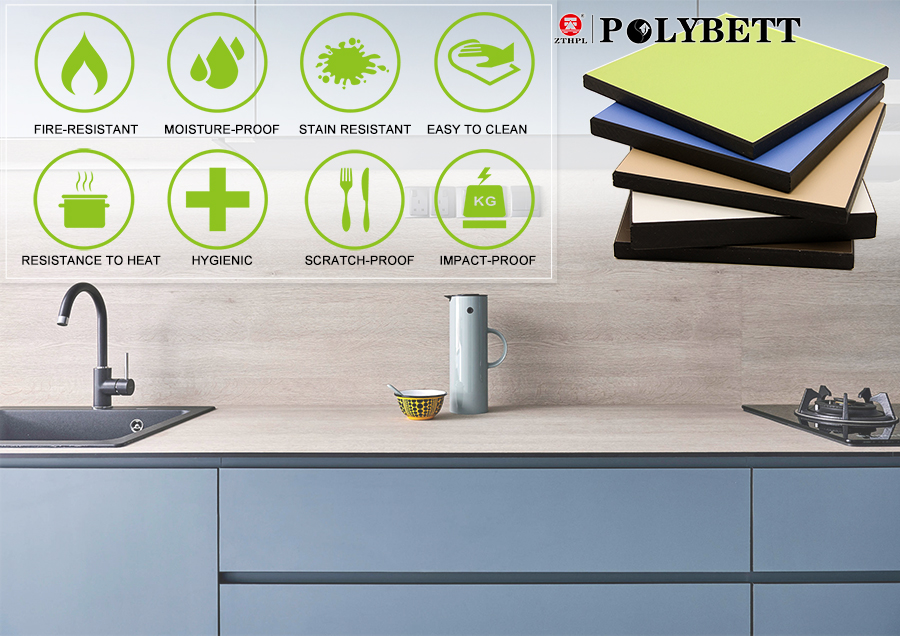 столешница из ламината hpl