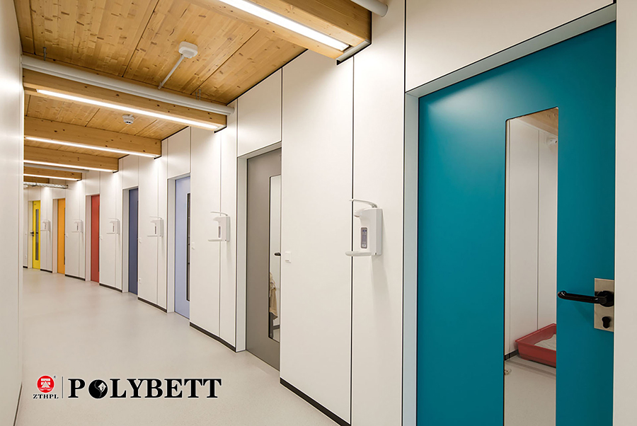 противопожарная дверь HPL