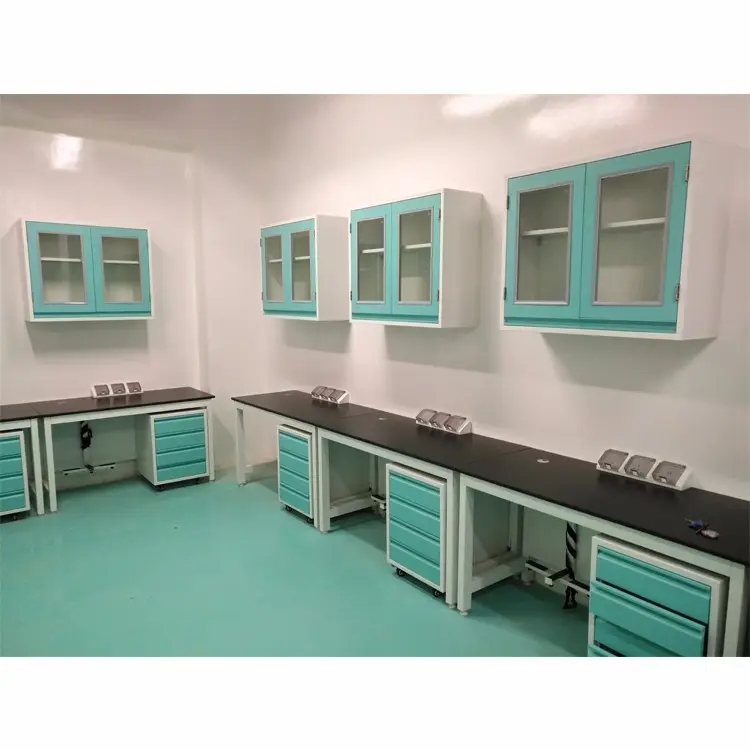 Мебель лаборатории лаборатории таблицы медицинской работы школы и рабочее место науки