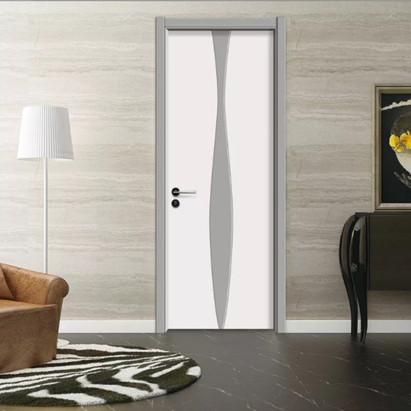 Дверь современного интерьера комнаты деревянная экологическая для дома