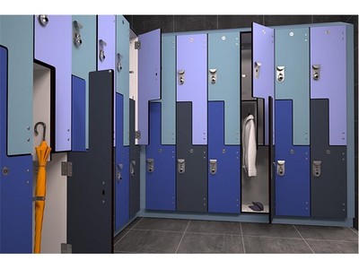 Лучшие шкафчики для спортивных залов: чем выделяются компактные ламинатные доски