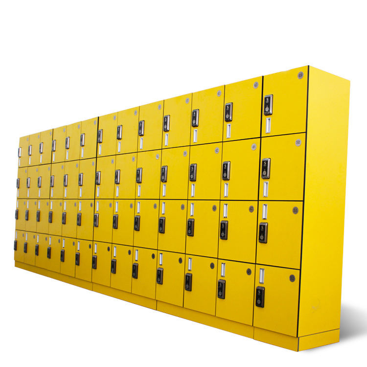 Компактный ламинированный шкаф HPL для школьного спортзала 